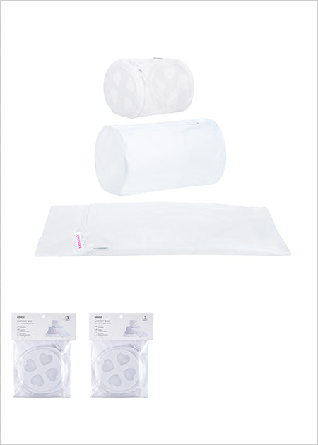 MINISO LAUNDRY BAG- WHITE ( 3 PACK ) 0100046281 LAUNDRY BAG