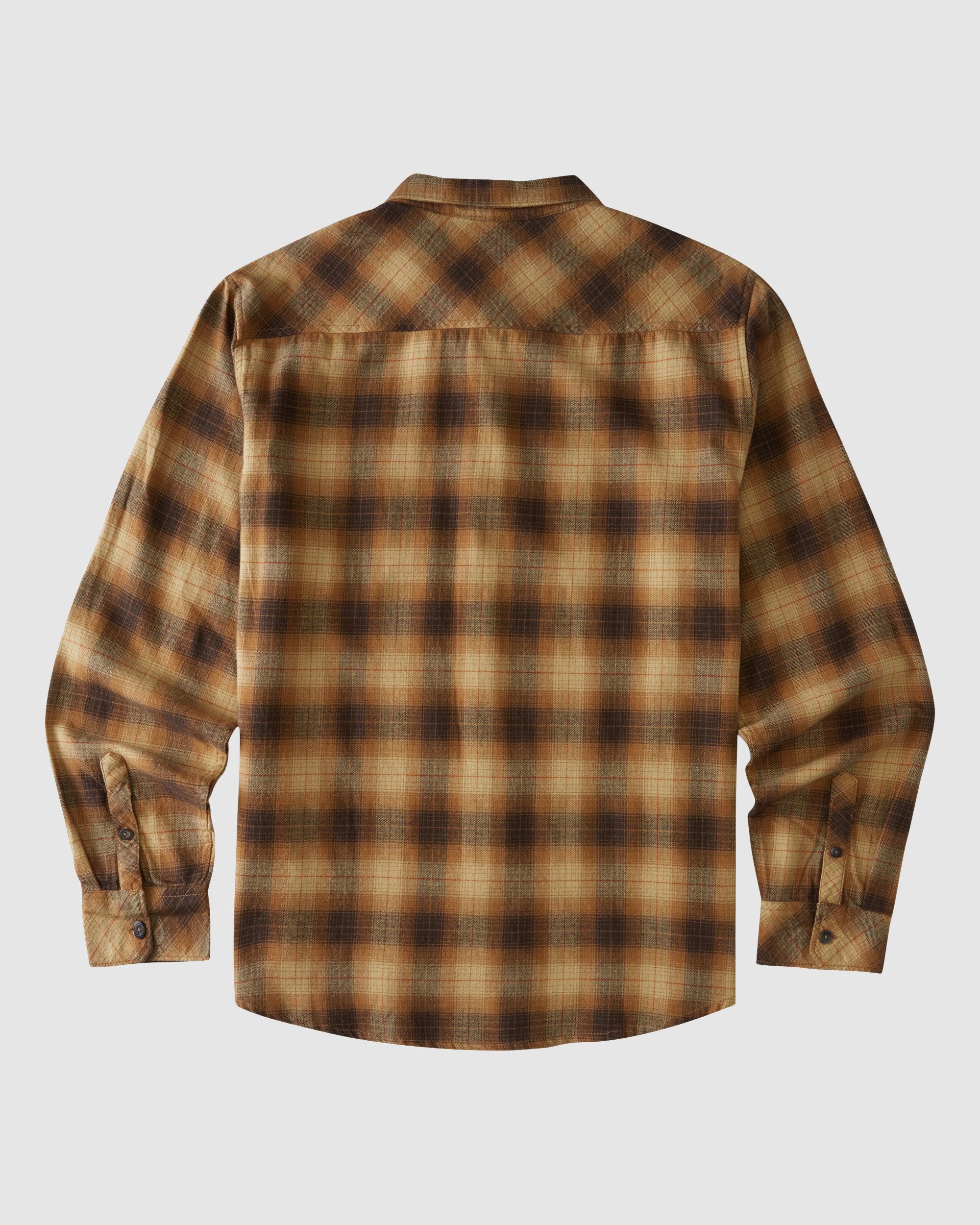 BILLABONG COASTLINE FLANNEL 9513211-GOLD SHIRT LONG SLEEVE (M)
