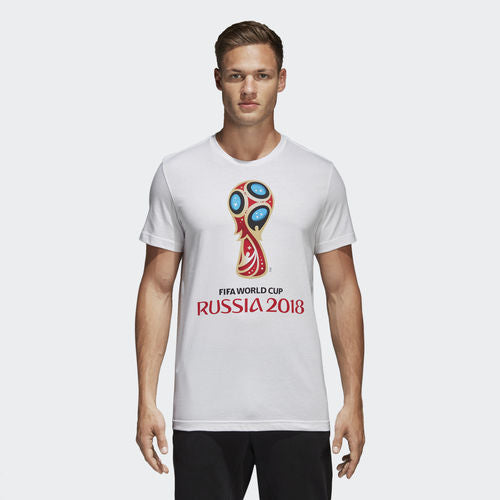 adidas Wc Emblem white T-Shirt Short Sleeve Football (m)
