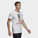 adidas Wc Emblem white T-Shirt Short Sleeve Football (m)-5