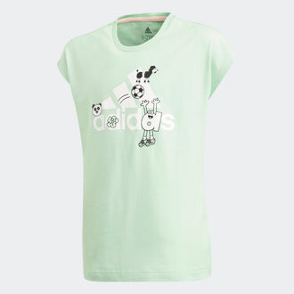 ADIDAS G ART TEE GF0282 TOP SHORT SLEEVE TRAINING (YG)