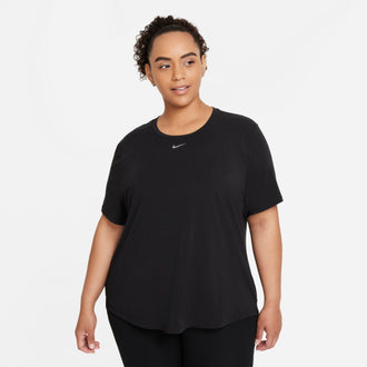 NIKE AS W ONE LUXE DF SS STD DD0619-010 TOP SHORT SLEEVE TRAINING (W)