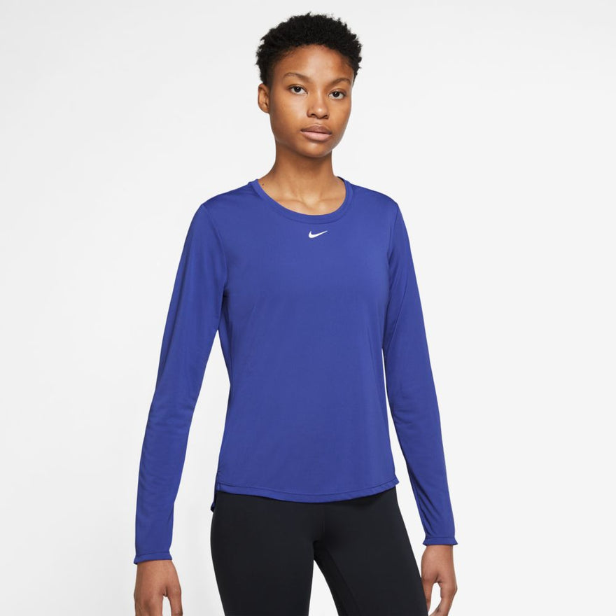 NIKE ONE DF LS STD TOP DD0641-430 TOP LONG SLEEVE TRAINING (W) | Sonee ...