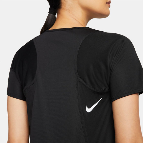 NIKE AS W NK DF RACE TOP SS DD5928-010 TOP RUNNING (W) | Sonee Sports