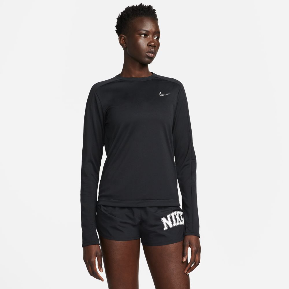 NIKE DF SWOOSH RUN PACER MDLYR DQ6318-010 TOP LONG SLEEVE RUNNING (W ...