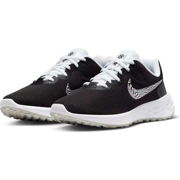 NIKE W REVOLUTION 6 NN PRM DR9960-001 RUNNING SHOES (W)