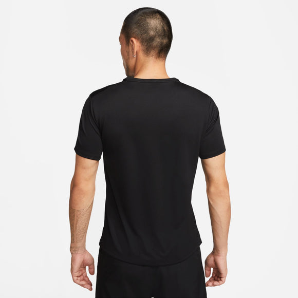 NIKE AS MDF UV MILER SS DV9316-010 T-SHIRT SHORT SLEEVE RUNNING (M)