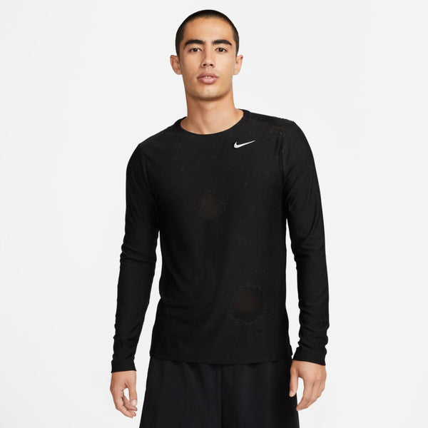 NIKE long sleeve / SHORT PANTS SETUP【M】 NIKE AS M NK DF LS AOP TOP DYE DX0887-010 COMPRESSION TOP