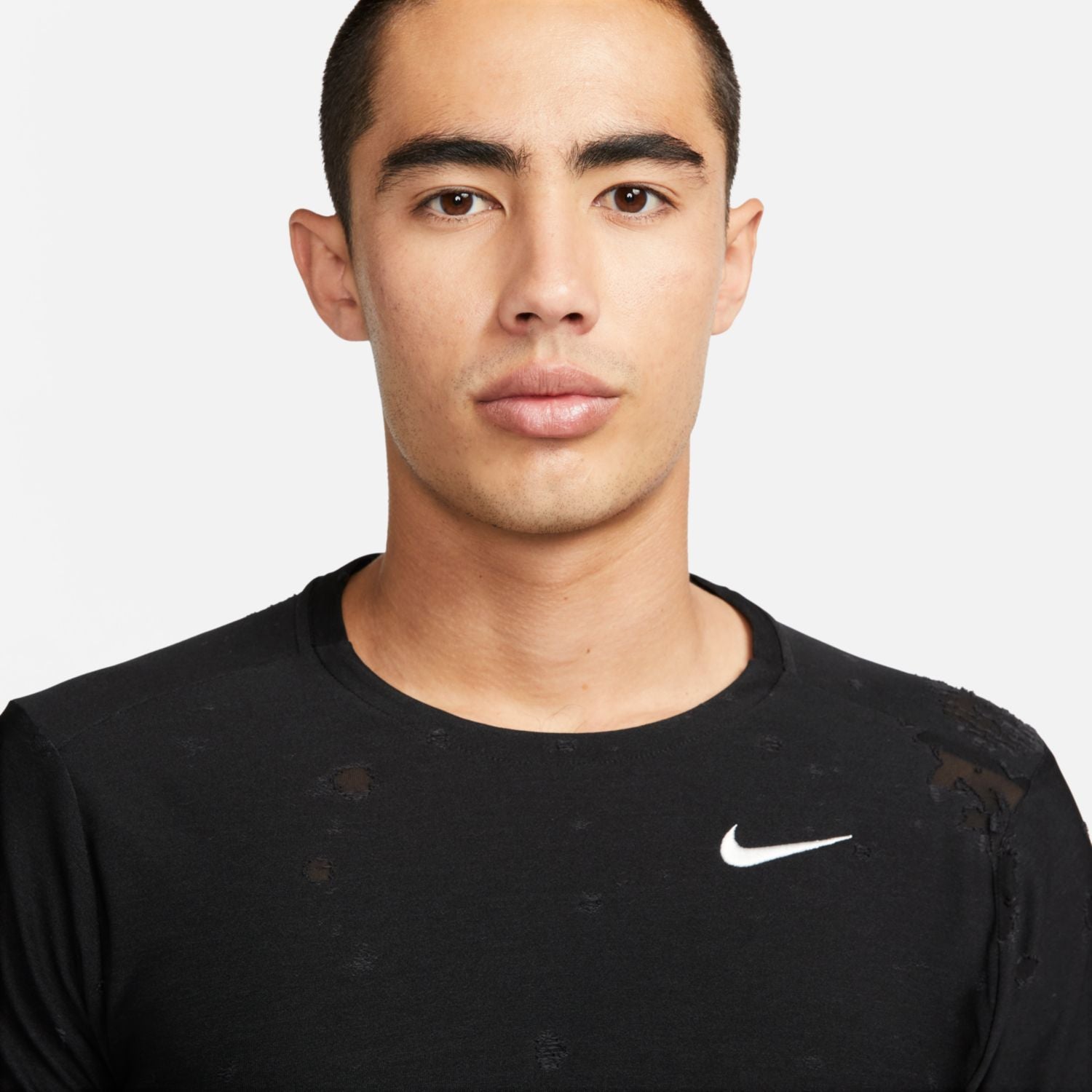 NIKE AS M NK DF LS AOP TOP DYE DX0887-010 COMPRESSION TOP LONG