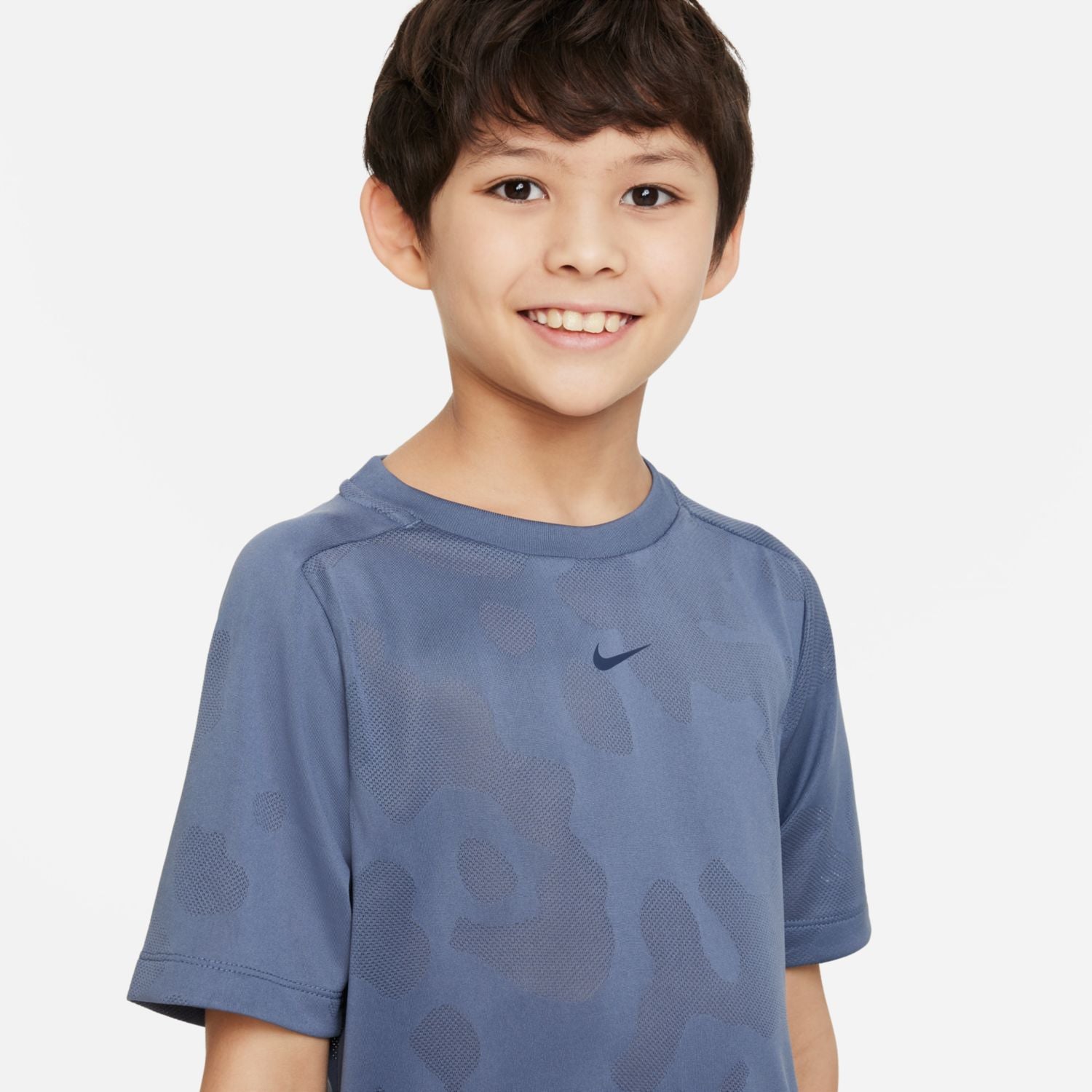 NIKE BDF MULTI + SS GEAR DOWN FB1283-491 T-SHIRT SHORT SLEEVE TRAINING (YB)