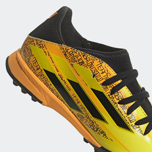 ADIDAS X SPEEDFLOW MESSI.3 TF J GW7424 TURF SHOES FOOTBALL (YB)