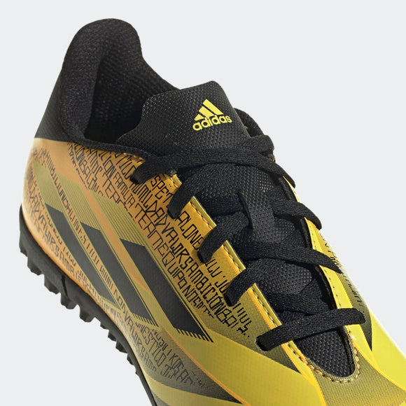 ADIDAS X SPEEDFLOW MESSI.4 TF J GW7430 TURF SHOES FOOTBALL (YB)