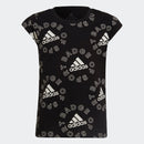 ADIDAS G LOGO T ESS HA4016 T-SHIRT SHORT SLEEVE (YG)-2