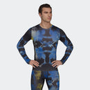 ADIDAS TF HI LS TEE HD3528 T-SHIRT LONG SLEEVE TRAINING (M)-1