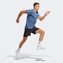 ADIDAS OTR HEATHER TEE HR6618 T-SHIRT SHORT SLEEVE RUNNING (M)-6