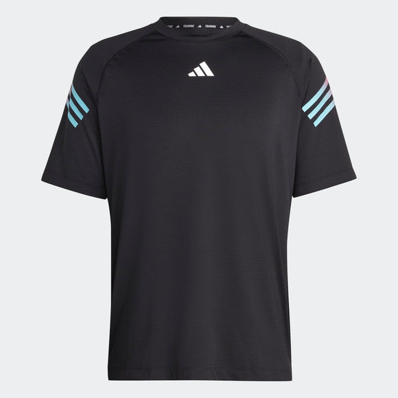 ADIDAS TI 3S TEE HS7520 T-SHIRT SHORT SLEEVE TRAINING (M)
