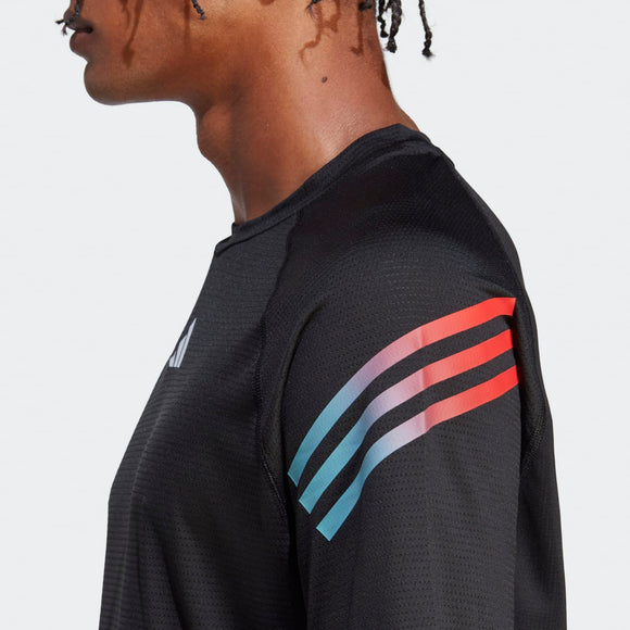 ADIDAS TI 3S TEE HS7520 T-SHIRT SHORT SLEEVE TRAINING (M)