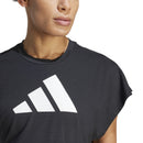 ADIDAS TI LOGO T HY9258 TOP SHORT SLEEVE TRAINING (W)-6