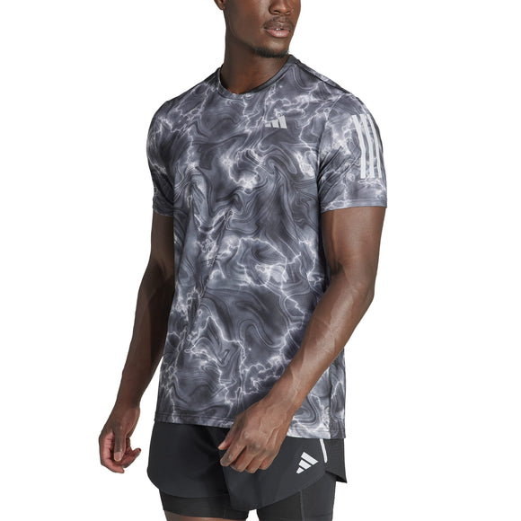 ADIDAS OTR TEE AOP IB6394 T-SHIRT SHORT SLEEVE RUNNING (M)