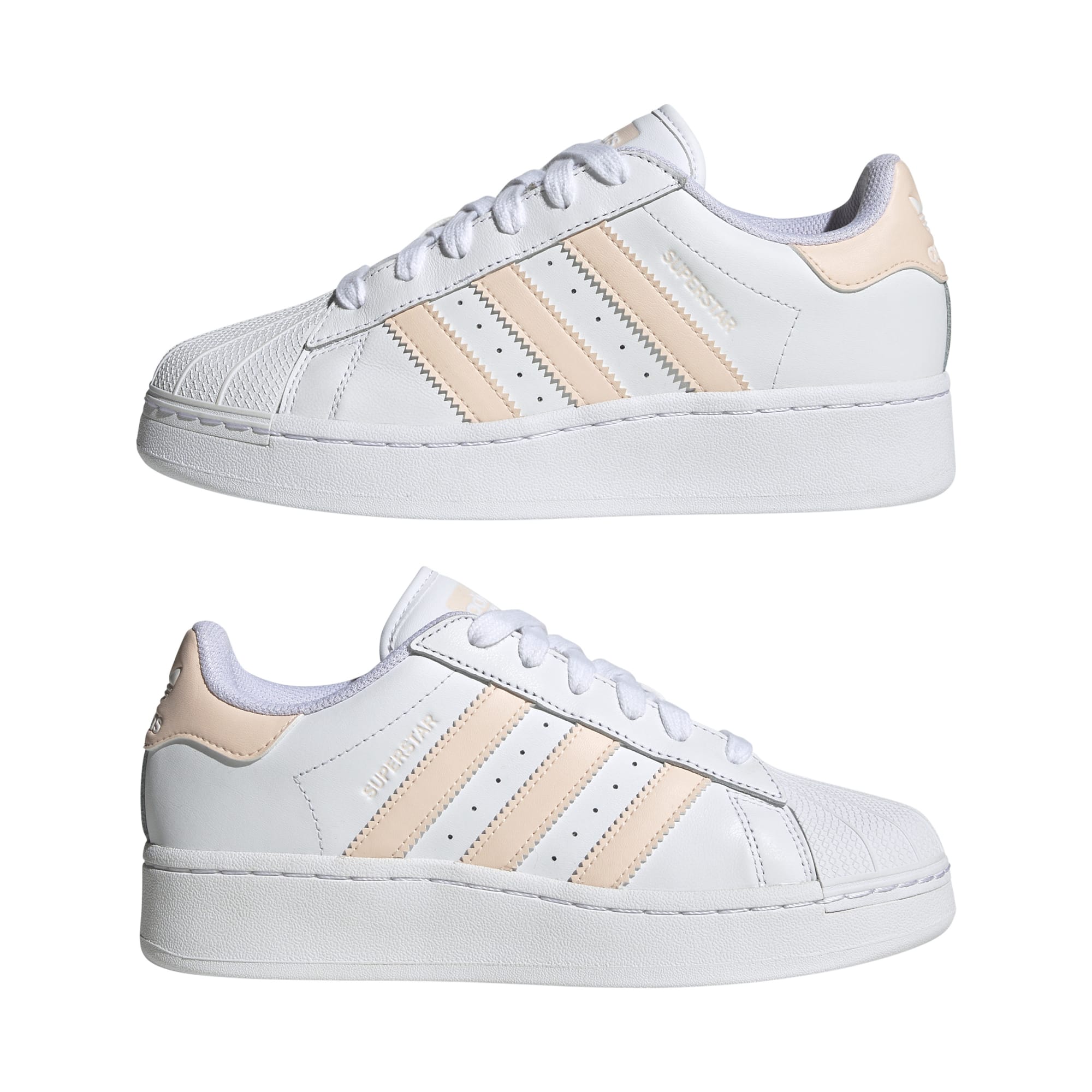 Adidas superstar blanche et rose gold new arrivals