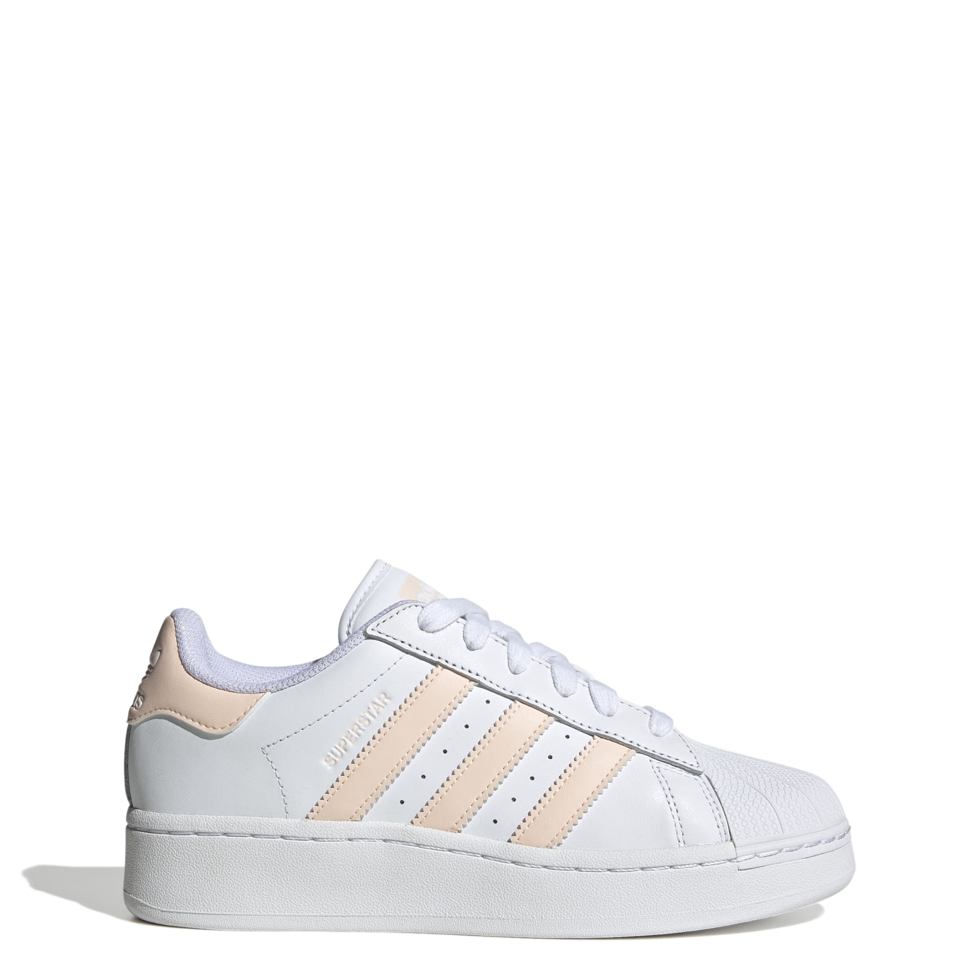 スニーカー adidas Superstar XLG White IF3004 adidas Originals Superstar XLG W White Bliss Orange Women