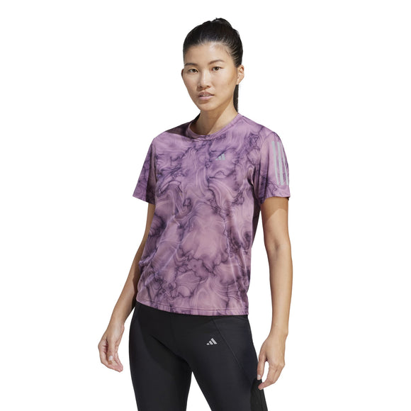ADIDAS OTR AOP TEE IJ5429 TOP RUNNING (W)
