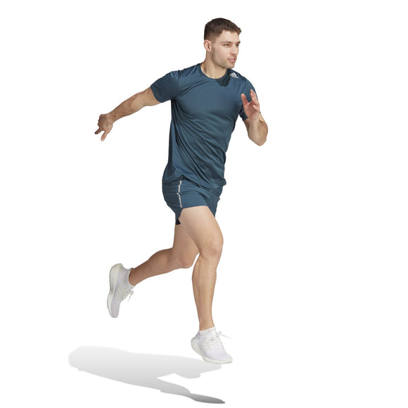 ADIDAS D4R TEE MEN IJ9380 T-SHIRT SHORT SLEEVE RUNNING (M)