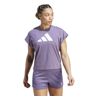 ADIDAS TI LOGO T IM4747 TOP SHORT SLEEVE TRAINING (W)