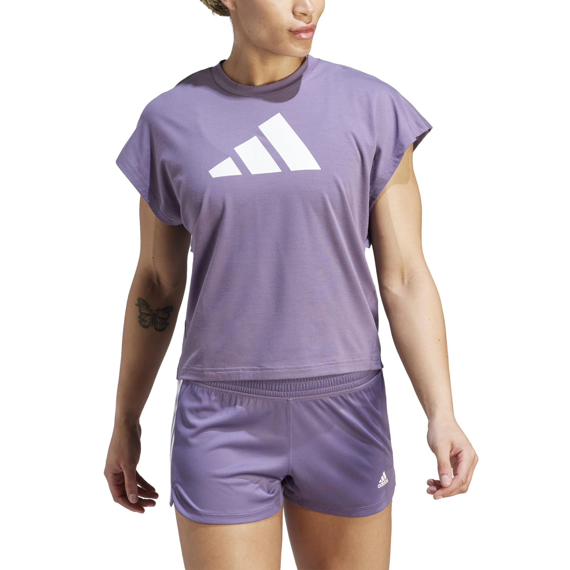 ADIDAS TI LOGO T IM4747 TOP SHORT SLEEVE TRAINING (W