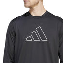ADIDAS TI 3B LS TEE IN9806 T-SHIRT TRAINING LONG SLEEVE (M)-5