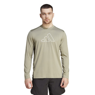 ADIDAS TI 3B LS TEE IN9808 T-SHIRT TRAINING LONG SLEEVE (M)