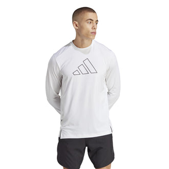 ADIDAS TI 3B LS TEE IN9809 T-SHIRT TRAINING LONG SLEEVE (M)