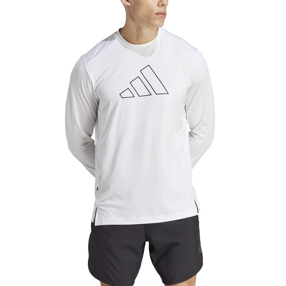ADIDAS TI 3B LS TEE IN9809 T-SHIRT TRAINING LONG SLEEVE (M)
