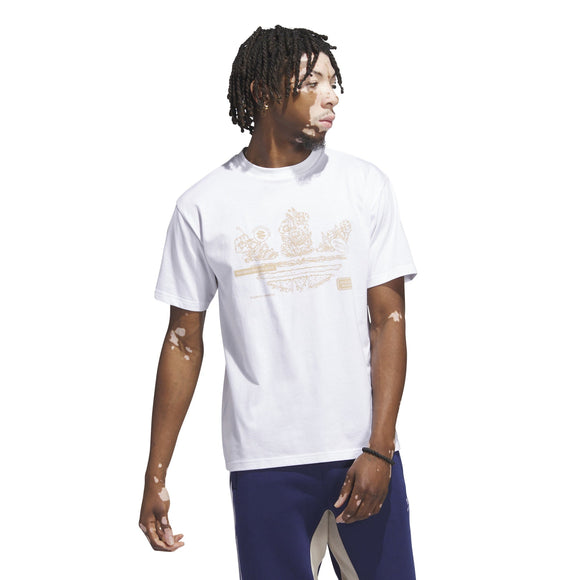 ADIDAS GROW STACKED TR IU3957 T-SHIRT SHORT SLEEVE (M)