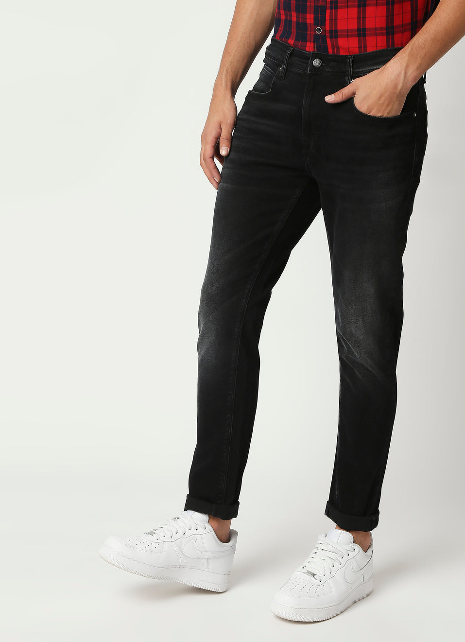 PEPE JEANS FREDDY IP PM206921-MED TINT DENIM PANT (JEANS) (M)