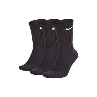 NIKE U EVERYDAY CSH CRW 3PR 132 SX7664-010 SOCKS ANKLE TRAINING (U)