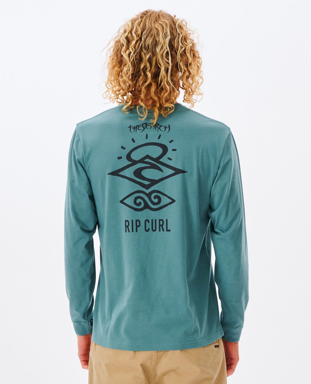 RIP CURL SEARCH ICON CTESF9-8112 T-SHIRT LONG SLEEVE (M)