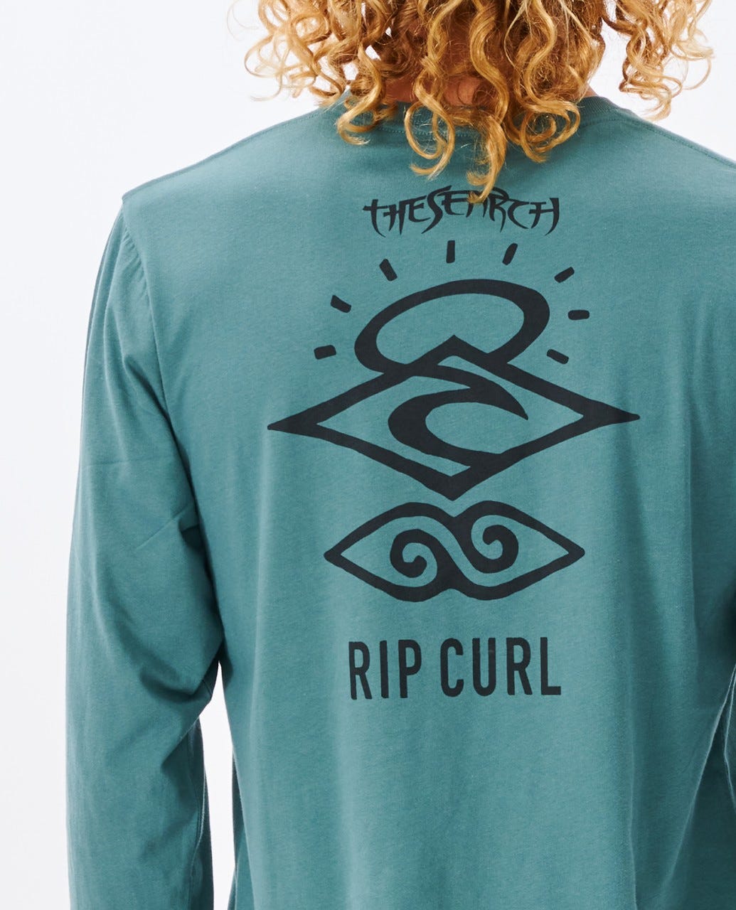 RIP CURL SEARCH ICON CTESF9-8112 T-SHIRT LONG SLEEVE (M)