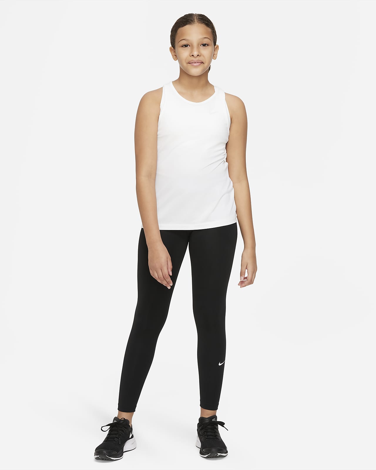 NIKE G DF ONE LEGGING DQ8836-010 TIGHT FULL LENGTH TRAINING (YG)