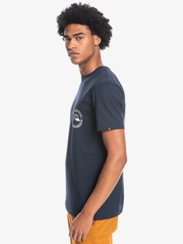 QUIKSILVER ROLLING WAVE SS M EQYZT06635-BYJ0 T-SHIRT SHORT SLEEVE (M)