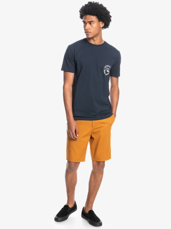 QUIKSILVER ROLLING WAVE SS M EQYZT06635-BYJ0 T-SHIRT SHORT SLEEVE (M)