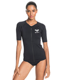 ROXY ES SS ZIP ERJWR03428-KVJ0 RASH GUARD SHORT SLEEVE (W)-1