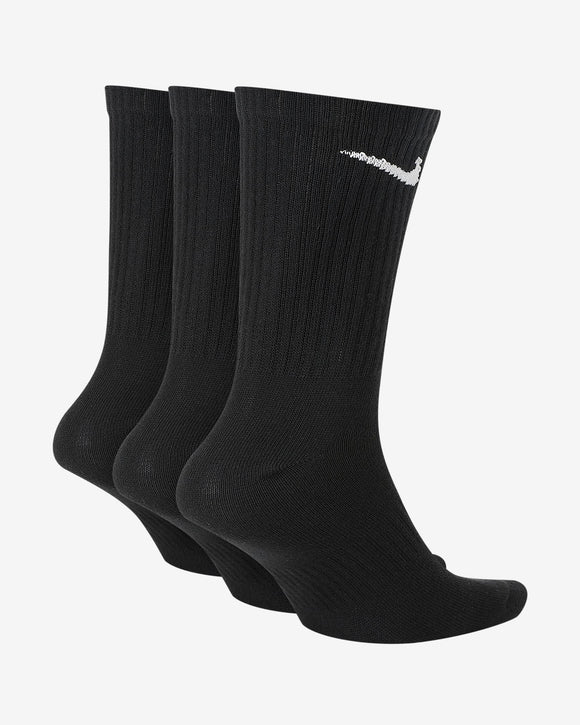 NIKE U EVERYDAY LTWT CREW 3PR SX7676-010 SOCKS ANKLE TRAINING (U)