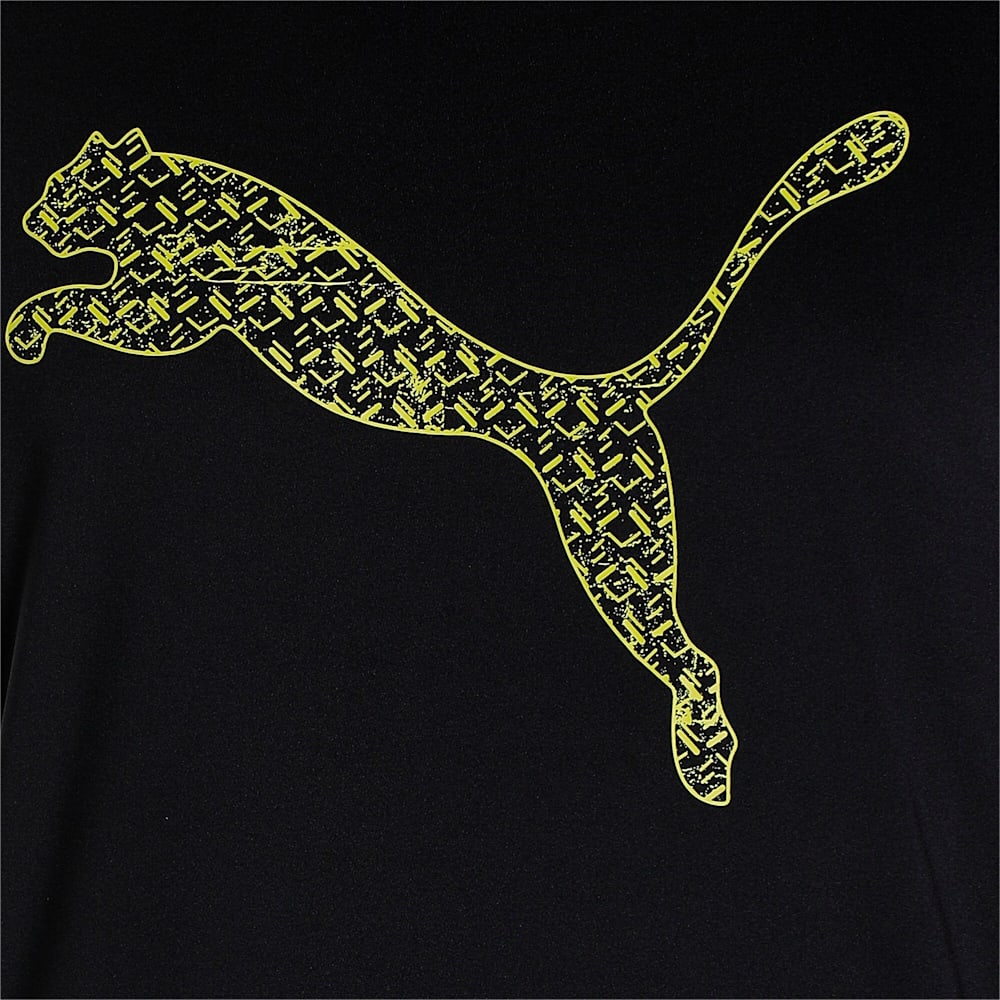 PUMA XONE8 ACTIVE   BLACK 52357801 T-SHIRT SHORT SLEEVE RUNNING (M)