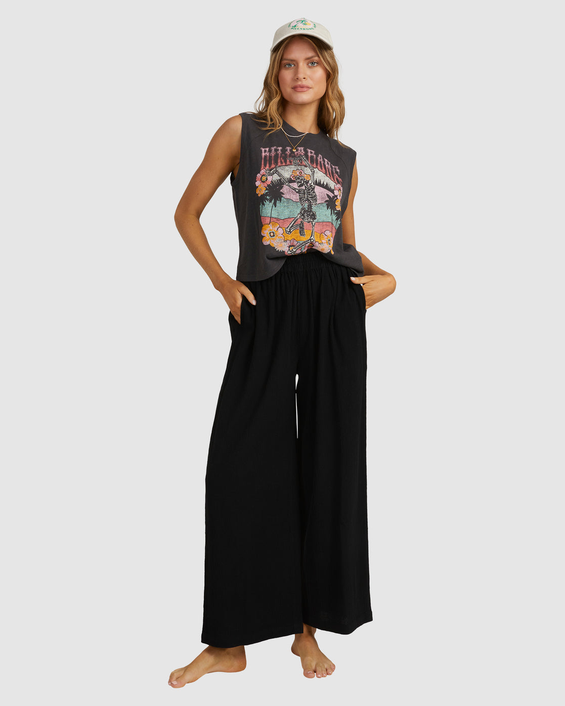 BILLABONG FOLLOW ME PANT UBJNP00116-BLK PANT (W)