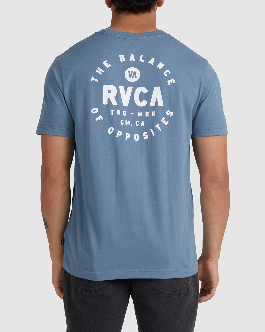 RVCA REACH M UVYZT00317-BLD T-SHIRT SHORT SLEEVE (M)