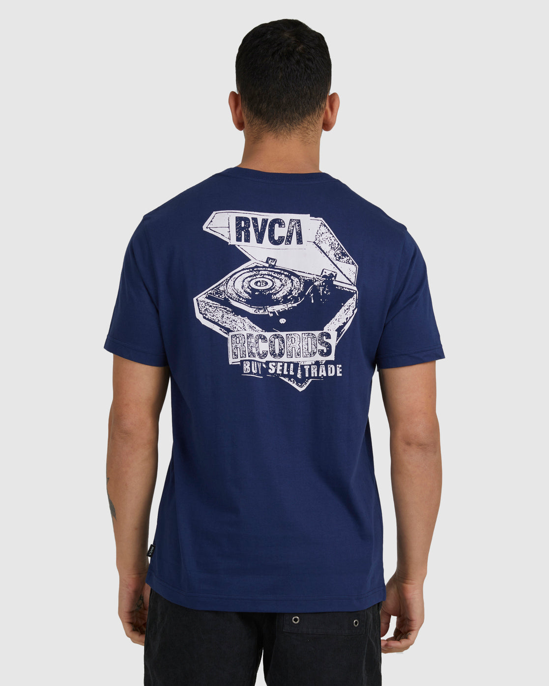 RVCA VINYL CLUB UVYZT00477-WBU T-SHIRT LONG SLEEVE (M)